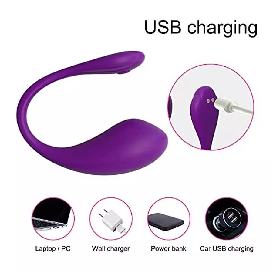 Bullet Vibrator for Women with APP Remote Control, Wearable Panty Vibertator for Couple 9 Powerful Vibration Modes, Waterproof R