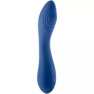 Pure Romance Bump & Grind | 10 Function G-Spot Vibrator with 3-Speed Thumper | Silky Silicone Vaginal Massagers with 2 Vibrating