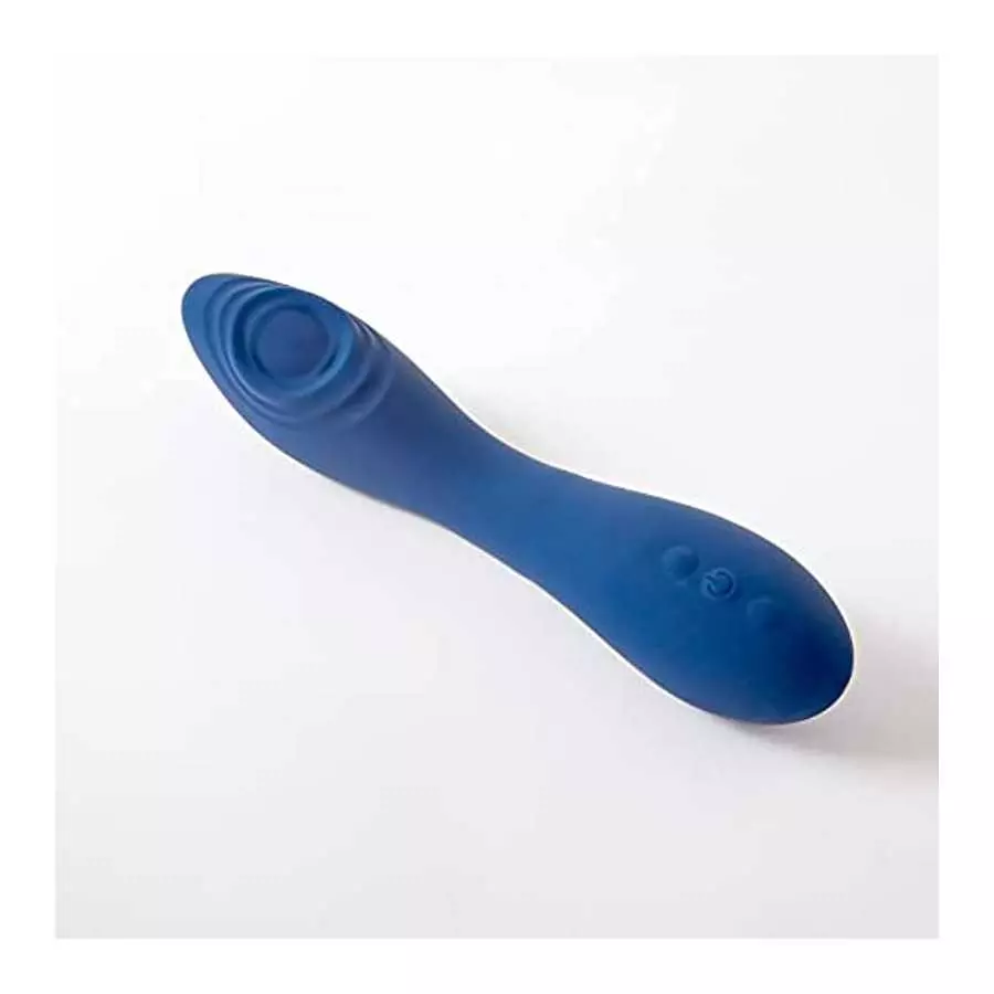 Pure Romance Bump & Grind | 10 Function G-Spot Vibrator with 3-Speed Thumper | Silky Silicone Vaginal Massagers with 2 Vibrating