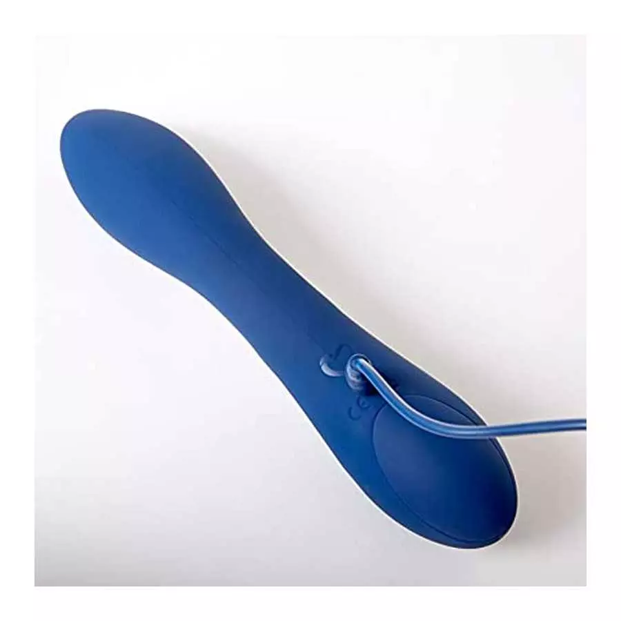 Pure Romance Bump & Grind | 10 Function G-Spot Vibrator with 3-Speed Thumper | Silky Silicone Vaginal Massagers with 2 Vibrating