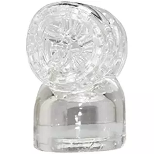 1x Silicone Handheld Massagers Attachments Accessories ,Clear one only ,no Black,5-8 Days Reach You!