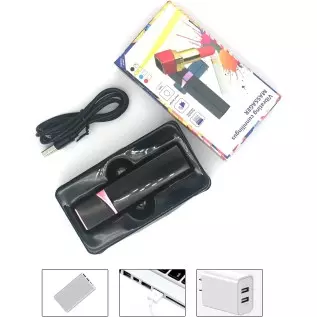 Lipstick Bullet Vibrator, Sexual Pleasure Tools for Women, Mini G spot Sex Toy with 10 Vibration Modes, Waterproof Quiet Small V Lipstick Bullet Vibrator, Sexual Pleasure Tools for Women, Mini G spot Sex Toy with 10 Vibration Modes, Waterproof Quiet Small V