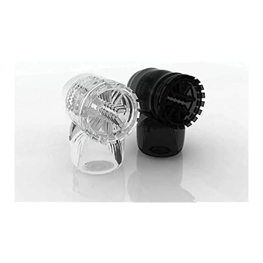 1x Silicone Handheld Massagers Attachments Accessories ,Clear one only ,no Black,5-8 Days Reach You!