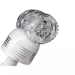 1x Silicone Handheld Massagers Attachments Accessories ,Clear one only ,no Black,5-8 Days Reach You!