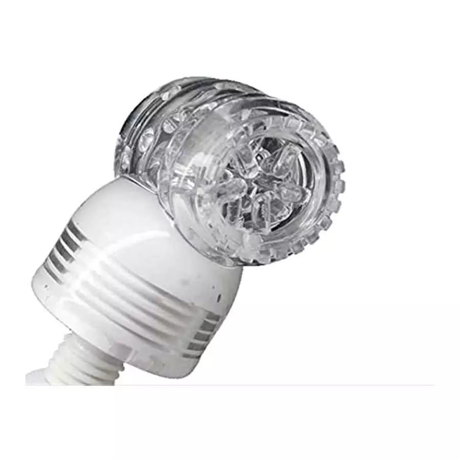 1x Silicone Handheld Massagers Attachments Accessories ,Clear one only ,no Black,5-8 Days Reach You!