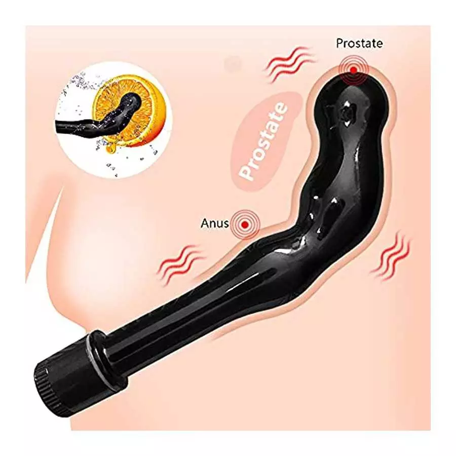 Vibrating Prostate Massager Male Masturbator for Men Women Anal Butt Plug Anal Butt Anus G Spot Vibrator