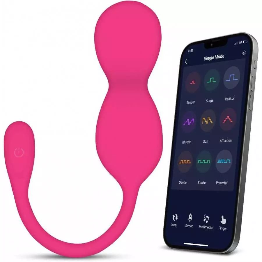 Clitoral and G-Spot Vibrator with APP Control, MEXITOP Wearable Waterproof Couples Vibrator with 9 Powerful Vibrations, Long Dis Clitoral and G-Spot Vibrator with APP Control, MEXITOP Wearable Waterproof Couples Vibrator with 9 Powerful Vibrations, Long Dis