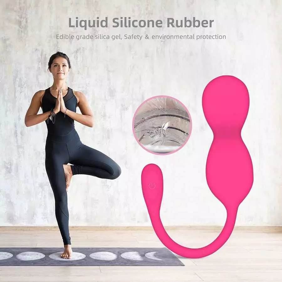 Clitoral and G-Spot Vibrator with APP Control, MEXITOP Wearable Waterproof Couples Vibrator with 9 Powerful Vibrations, Long Dis