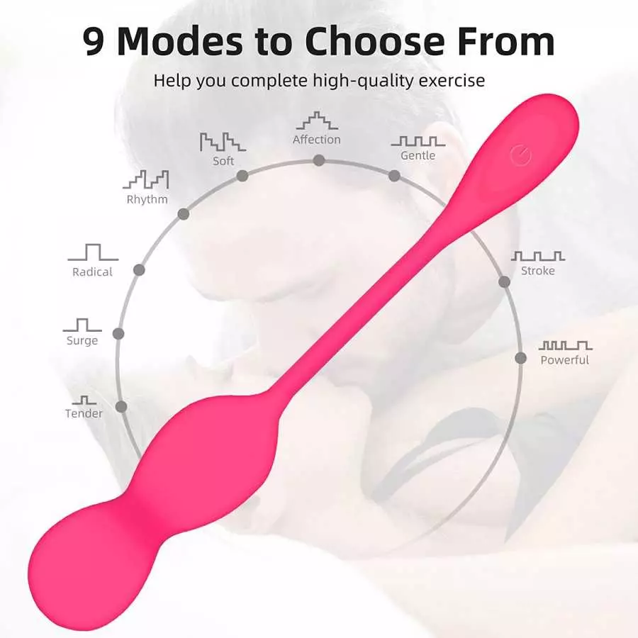 Clitoral and G-Spot Vibrator with APP Control, MEXITOP Wearable Waterproof Couples Vibrator with 9 Powerful Vibrations, Long Dis