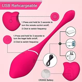 Bullet Vibrator for G-spot Stimulation, Ymnenvxo Vibrating Eggs with 10 Vibration Patterns, Waterproof Silicone Clitoral Massage