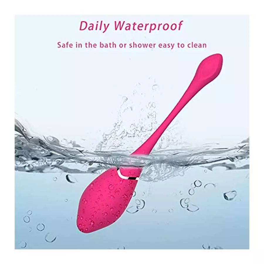Bullet Vibrator for G-spot Stimulation, Ymnenvxo Vibrating Eggs with 10 Vibration Patterns, Waterproof Silicone Clitoral Massage