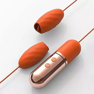 Vibrating Love Egg Vibrator for Women Pleasure, Licking Clitoral Clit Stimulator Stimulation Toy, Tongue Bullet Vibe Anal Massag