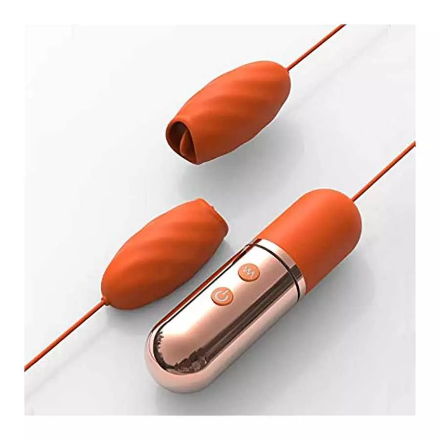 Vibrating Love Egg Vibrator for Women Pleasure, Licking Clitoral Clit Stimulator Stimulation Toy, Tongue Bullet Vibe Anal Massag