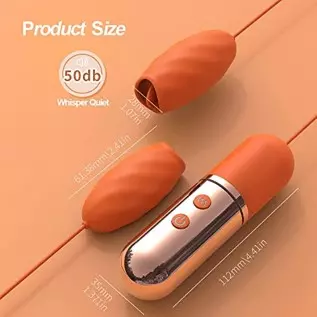Vibrating Love Egg Vibrator for Women Pleasure, Licking Clitoral Clit Stimulator Stimulation Toy, Tongue Bullet Vibe Anal Massag