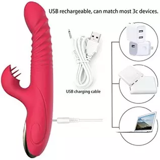 G Spot Rabbit Vibrators Powerful Vibrations and Rotation Beads Waterproof Dildo Vibrator Rechargeable Quiet Vibrating Vibrators G Spot Rabbit Vibrators Powerful Vibrations and Rotation Beads Waterproof Dildo Vibrator Rechargeable Quiet Vibrating Vibrators
