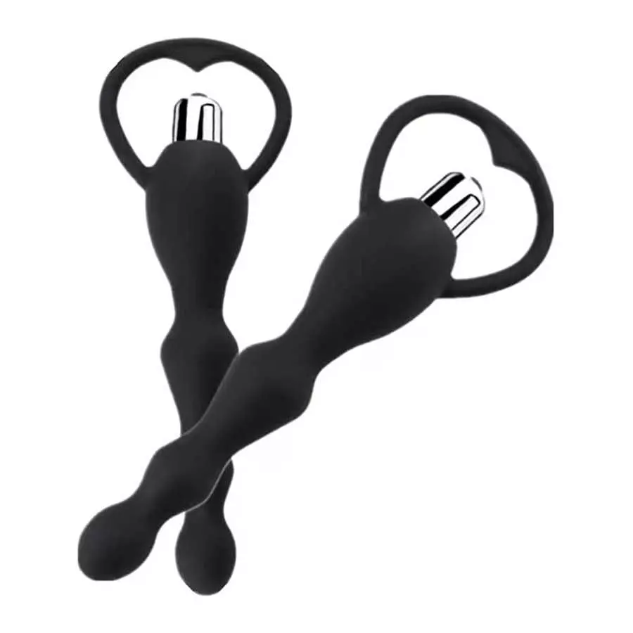 Anal Vibrator Sex Toy for Women Anal Beads Vibrators Gay Prostate Massage Smooth Butt Soft Silicone Plugs Dildo Couple Sex Goods