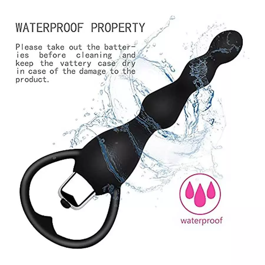 Anal Vibrator Sex Toy for Women Anal Beads Vibrators Gay Prostate Massage Smooth Butt Soft Silicone Plugs Dildo Couple Sex Goods