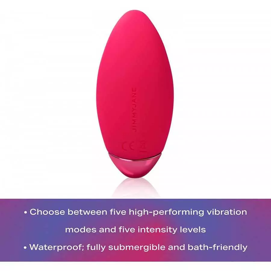 JIMMYJANE Form 2 Gripp™ Vibrator & Clitoral Stimulator, Multi-Speed Vibrating Personal Massager for Women, Men & Couples Sensual