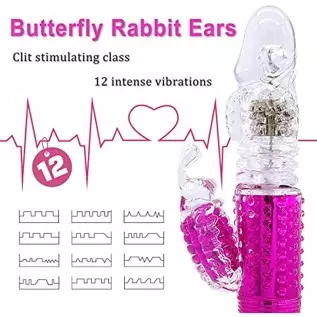 Hand Held 360 Degree Rotation Telescopic Rabbit Vibrator + 2 PCS Bullets Bundle Pack, Vibrate for Women, Waterproof and USB Rech Hand Held 360 Degree Rotation Telescopic Rabbit Vibrator + 2 PCS Bullets Bundle Pack, Vibrate for Women, Waterproof and USB Rech