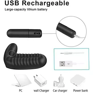 Agohua Finger cot Vibrator G spot Orgasm Massage Clitoral Stimulation Female masturbator Vibrator Lesbian Sex Toys Adult Product Agohua Finger cot Vibrator G spot Orgasm Massage Clitoral Stimulation Female masturbator Vibrator Lesbian Sex Toys Adult Product