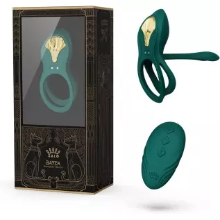 ZALO Bayek Vibrating Couples Ring with 8 Vibration Modes | Waterproof Sex Toy with Remote Control | USB Rechargeable Battery | 1 ZALO Bayek Vibrating Couples Ring with 8 Vibration Modes | Waterproof Sex Toy with Remote Control | USB Rechargeable Battery | 1