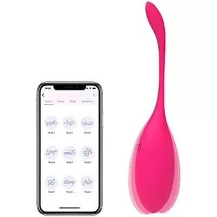 Couple Vibrator with APP Control, LEVETT Nipple Clit Stimulator Female Sex Toy, Waterproof Rechargeable Anal Stimulation Vibrati