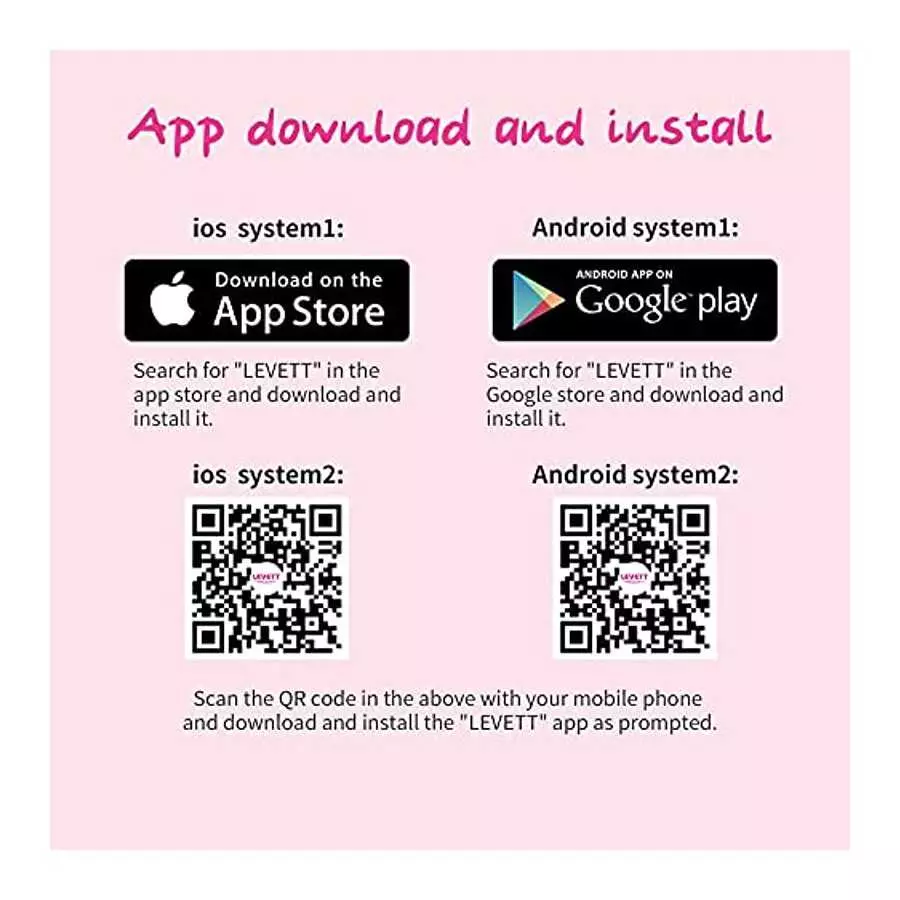 Couple Vibrator with APP Control, LEVETT Nipple Clit Stimulator Female Sex Toy, Waterproof Rechargeable Anal Stimulation Vibrati