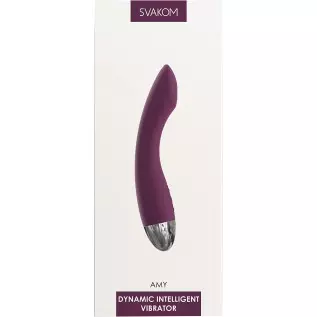Svakom Svakom Amy G Spot Vibrator, Violet Svakom Svakom Amy G Spot Vibrator, Violet