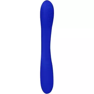 Shots Toys Elegance Flex Double-Ended Rechargeable Vibrator (Blue)