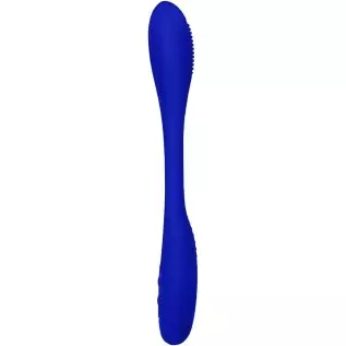 Shots Toys Elegance Flex Double-Ended Rechargeable Vibrator (Blue) Shots Toys Elegance Flex Double-Ended Rechargeable Vibrator (Blue)