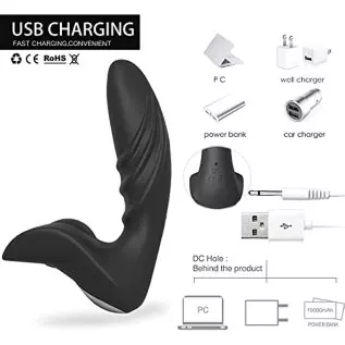 G Spot Vibrator & Anal Vibrator Plug with Remote Control 12 Speeds,Clitoris Stimulator for Women Sex Toy,Stimulation G Point/Cli G Spot Vibrator & Anal Vibrator Plug with Remote Control 12 Speeds,Clitoris Stimulator for Women Sex Toy,Stimulation G Point/Cli