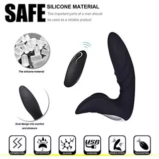 G Spot Vibrator & Anal Vibrator Plug with Remote Control 12 Speeds,Clitoris Stimulator for Women Sex Toy,Stimulation G Point/Cli G Spot Vibrator & Anal Vibrator Plug with Remote Control 12 Speeds,Clitoris Stimulator for Women Sex Toy,Stimulation G Point/Cli