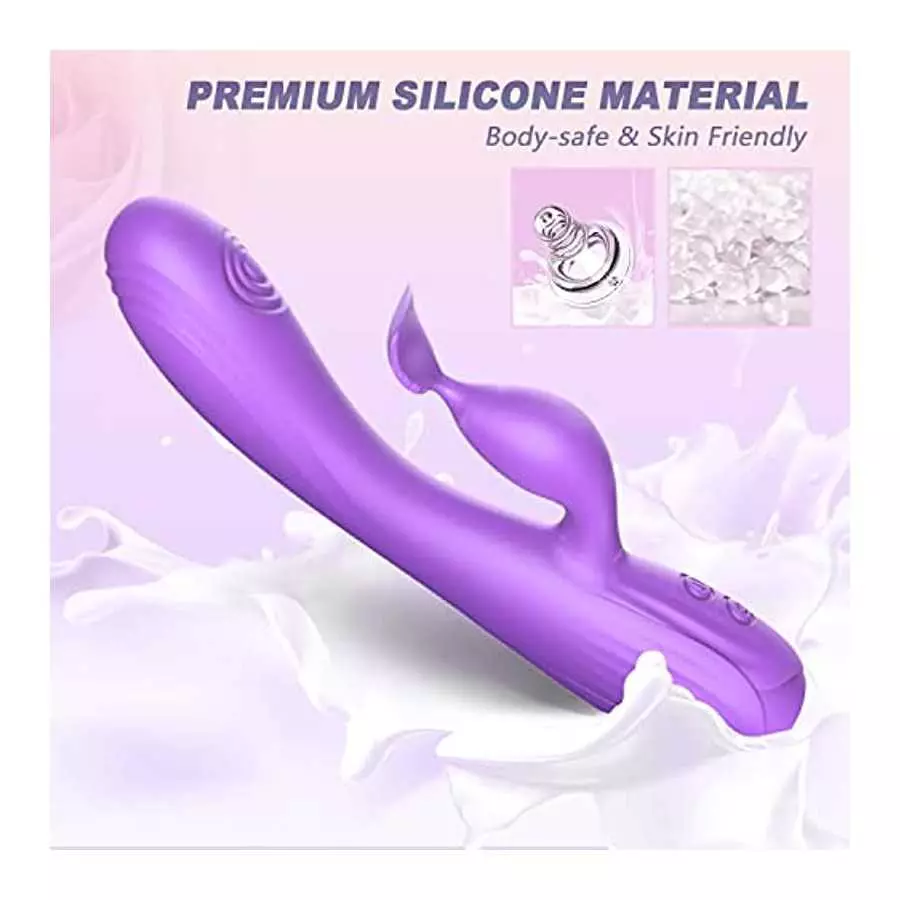 G Spot Vibrator & Anal Vibrator Plug with Remote Control 12 Speeds,Clitoris Stimulator for Women Sex Toy,Stimulation G Point/Cli