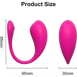 Smart App Bullet Vibrator Egg Vagina G-Spot Stimulator Vibrating Kegel Ball Adult Sex Toy for Women Pleasure 9 Vibrations (Purpl