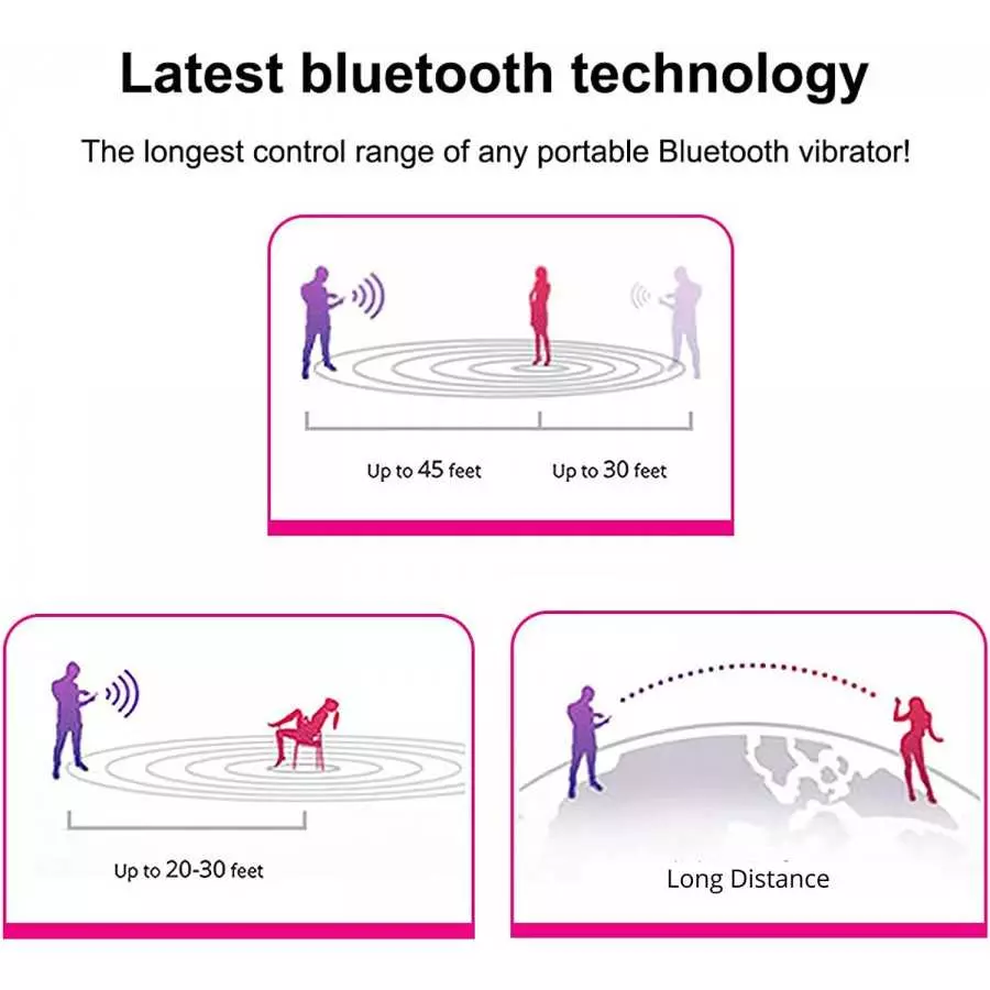 Smart App Bullet Vibrator Egg Vagina G-Spot Stimulator Vibrating Kegel Ball Adult Sex Toy for Women Pleasure 9 Vibrations (Purpl