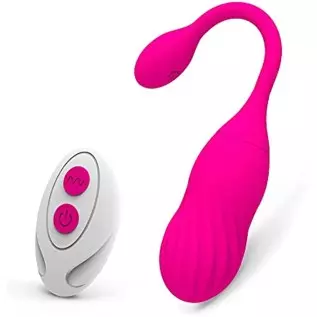 LEVETT-Couple Sex Toy Vibrator with Remote Control for G-Spot Clitoral Stimulating Anal Massage with 16 Vibration Modes Waterpro