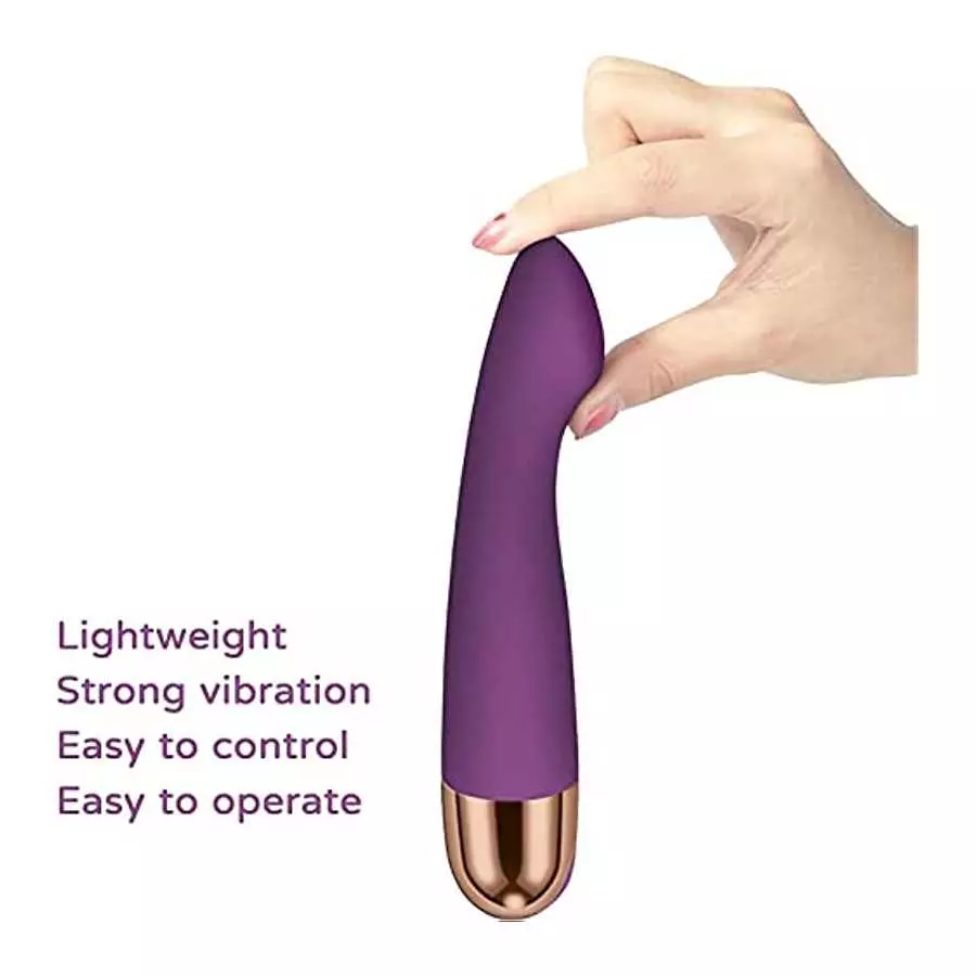 Lovetime G Spot Vibrator,Soft Silicone Powerful Vibrating Massagers with 10 Vibration Frequency Modes,Waterproof Clitoris Nipple
