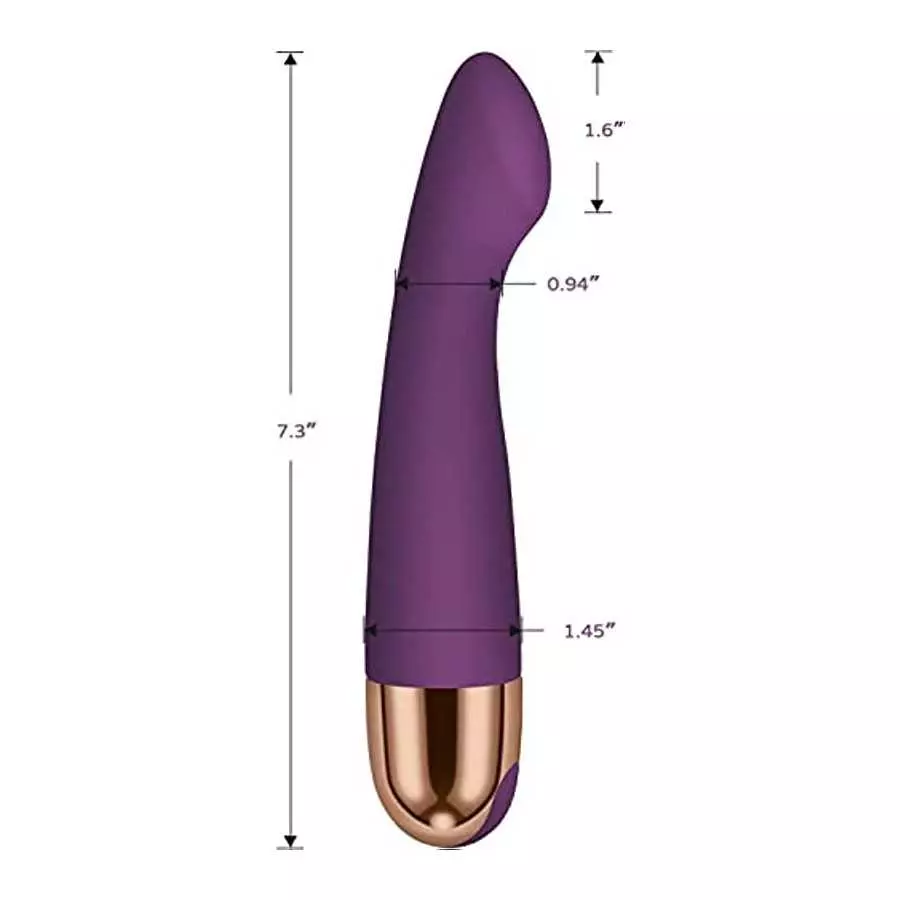 Lovetime G Spot Vibrator,Soft Silicone Powerful Vibrating Massagers with 10 Vibration Frequency Modes,Waterproof Clitoris Nipple