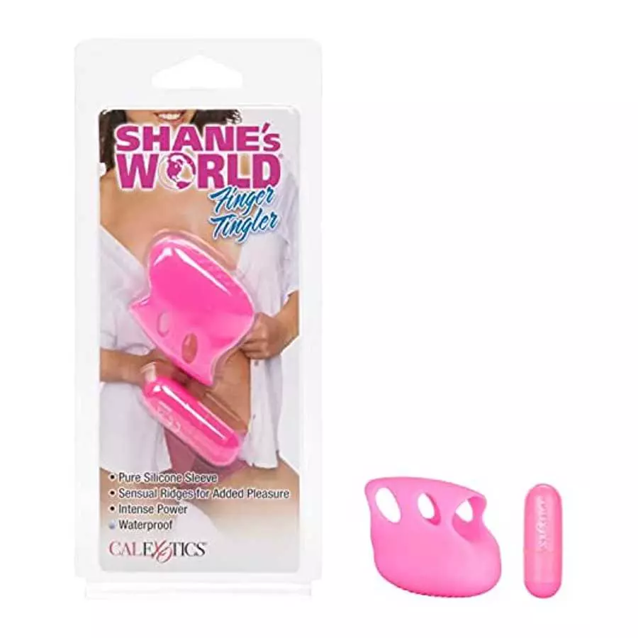 CalExotics Shane’s World Finger Tingler - Vibrating Silicone Sex Toy Vibrator for Couples – Vibe Finger Tickler - Pink CalExotics Shane’s World Finger Tingler - Vibrating Silicone Sex Toy Vibrator for Couples – Vibe Finger Tickler - Pink