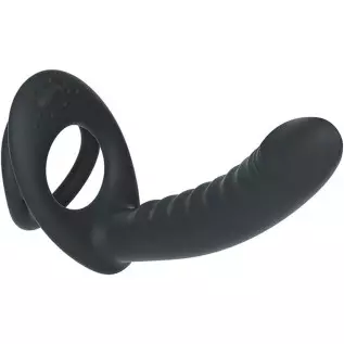 Double Penetration Strap On Anal Vibrator for Couples Vibrator Anus Plug G-Spot Vibrator Intimate Adult Sex Toys for Woman,with 