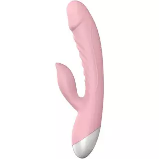 Luv Inc G-Spot Rabbit Vibrator Clitoris Stimulator - Silicone Vaginal Anal Dildo Massager for Women Masturbation, Powerful Water