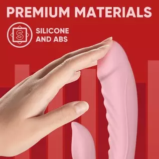Luv Inc G-Spot Rabbit Vibrator Clitoris Stimulator - Silicone Vaginal Anal Dildo Massager for Women Masturbation, Powerful Water