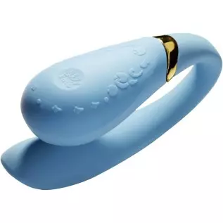ZALO Fanfan Set Remote-Controlled Couples Massager | Wireless Waterproof Sex Toy with 8 Adjustable Vibration Modes | USB Recharg