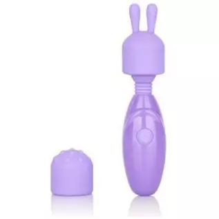 CalExotics Dr. Laura Berman® Olivia™ Rechargeable Mini Massager with Attachments - Lavender CalExotics Dr. Laura Berman® Olivia™ Rechargeable Mini Massager with Attachments - Lavender