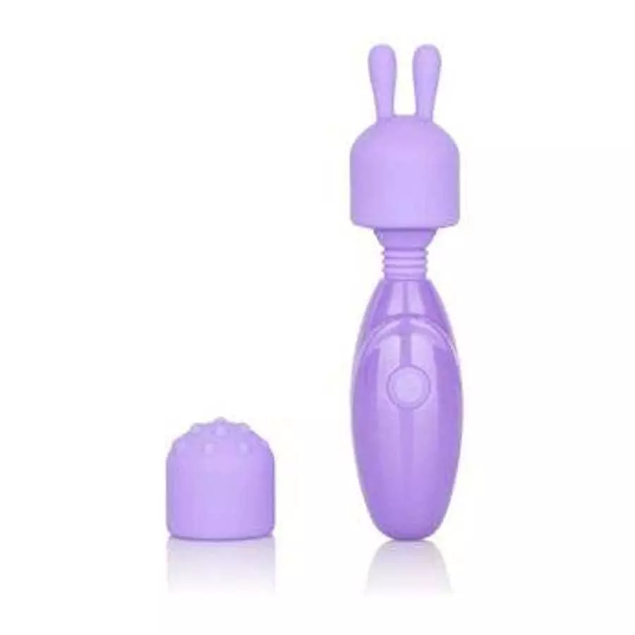 CalExotics Dr. Laura Berman® Olivia™ Rechargeable Mini Massager with Attachments - Lavender