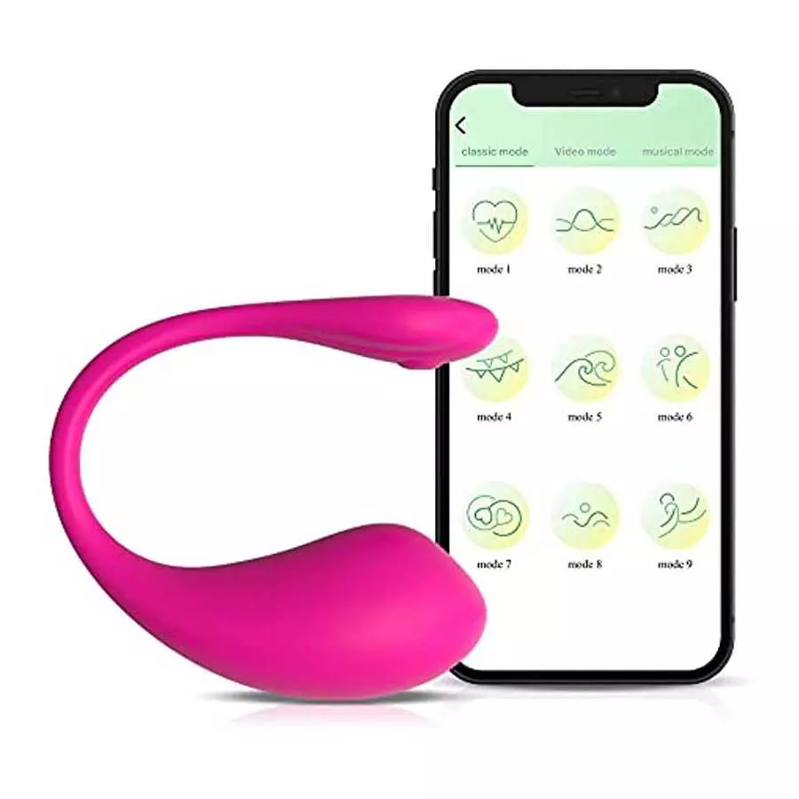 APP Remote Control Vibrator for Couple, Wearable Panty G-spot Vibrator with APP Controlled Vibe for Women 9 Powerful Vibration M APP Remote Control Vibrator for Couple, Wearable Panty G-spot Vibrator with APP Controlled Vibe for Women 9 Powerful Vibration M