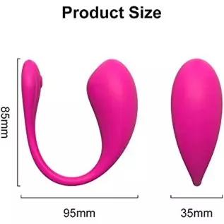 APP Remote Control Vibrator for Couple, Wearable Panty G-spot Vibrator with APP Controlled Vibe for Women 9 Powerful Vibration M APP Remote Control Vibrator for Couple, Wearable Panty G-spot Vibrator with APP Controlled Vibe for Women 9 Powerful Vibration M