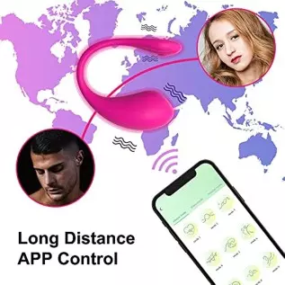 APP Remote Control Vibrator for Couple, Wearable Panty G-spot Vibrator with APP Controlled Vibe for Women 9 Powerful Vibration M APP Remote Control Vibrator for Couple, Wearable Panty G-spot Vibrator with APP Controlled Vibe for Women 9 Powerful Vibration M