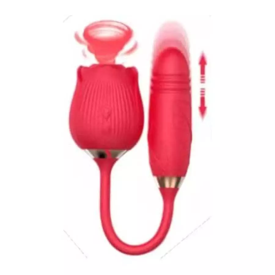Rose Telescopic Vibrator