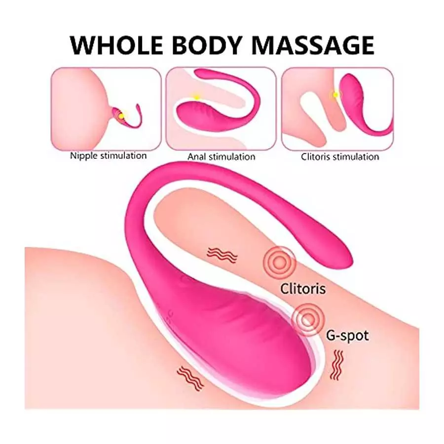 MOONA App Control Vibrating Eggs Vibrators Sex Toys for Women G Spot Stimulator Wireless Panties Vibrator Vaginal Ball